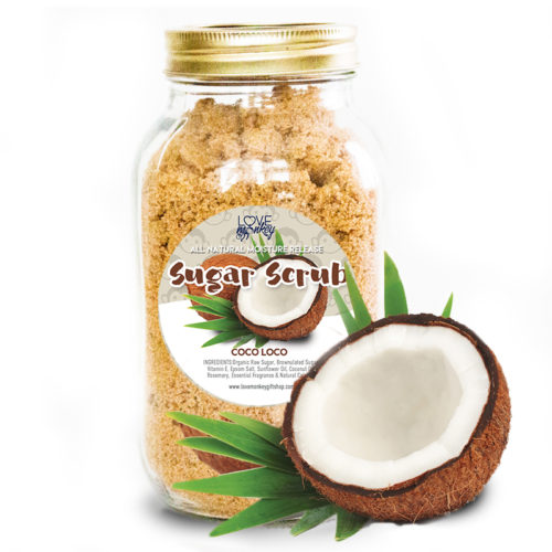 coconut sugar scrub